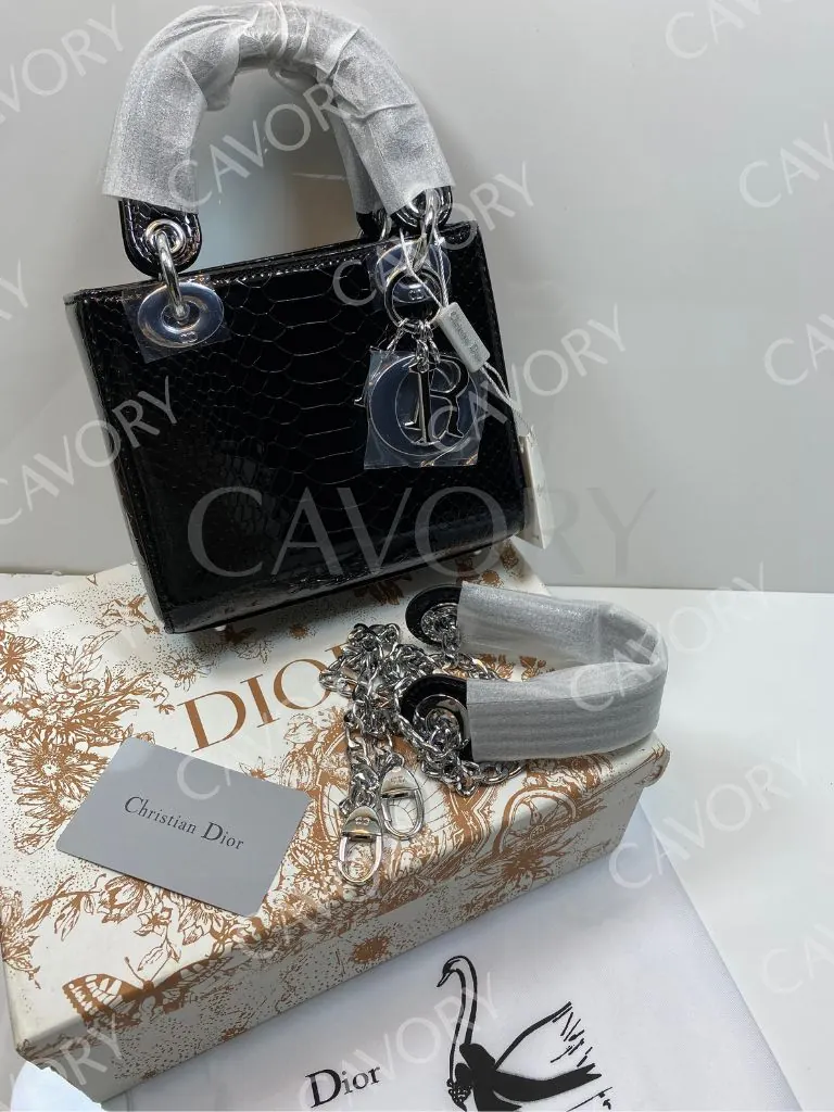 Dior Lady Crocodile Bag