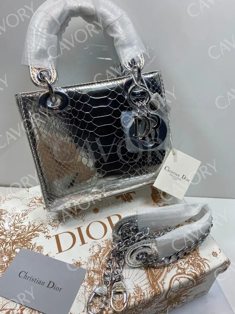 Dior Lady Crocodile Bag