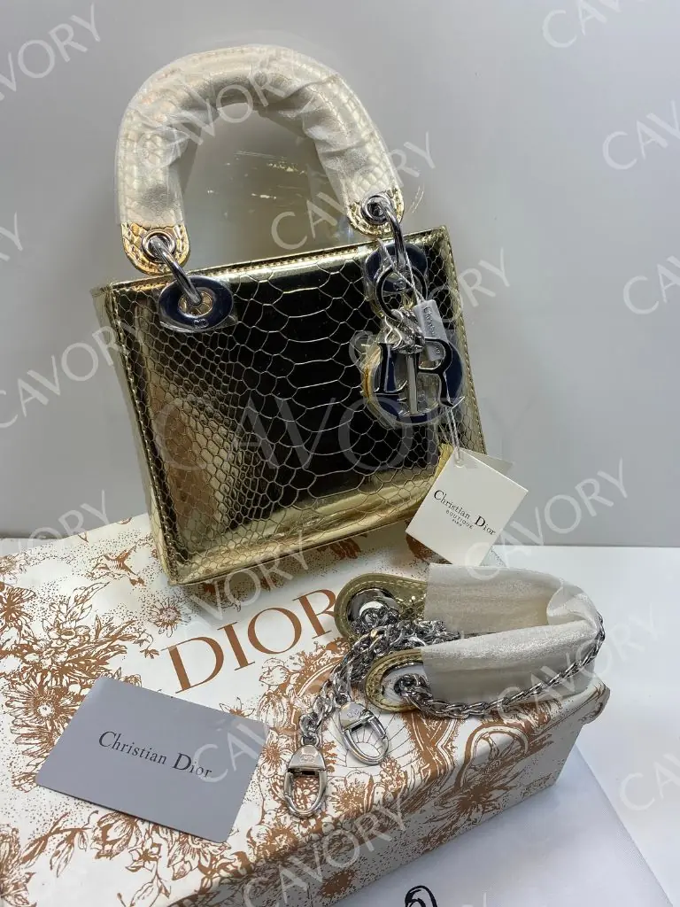 Dior Lady Crocodile Bag