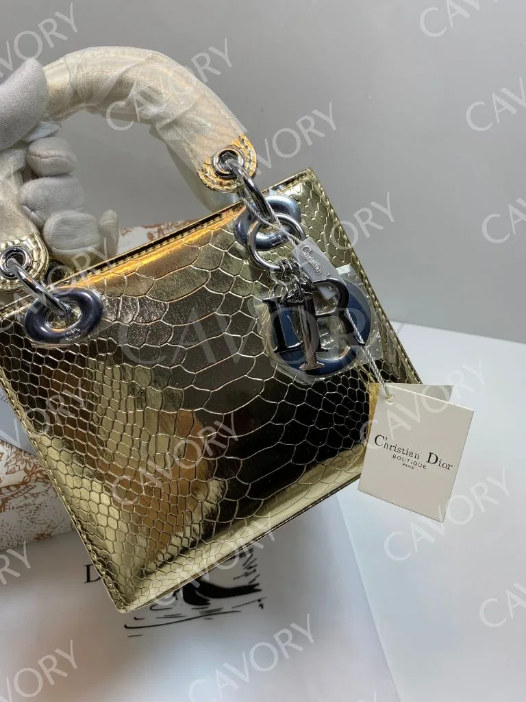 Dior Lady Crocodile Bag