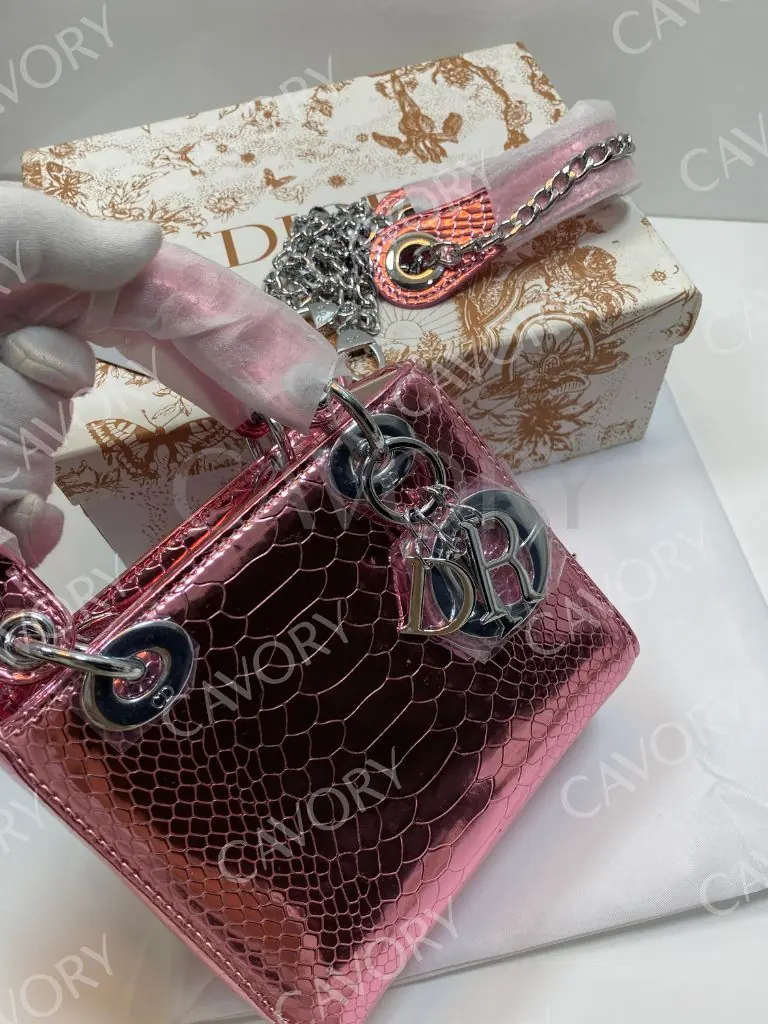Dior Lady Crocodile Bag