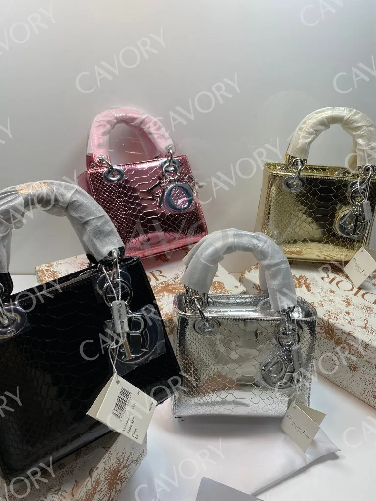 Dior Lady Crocodile Bag