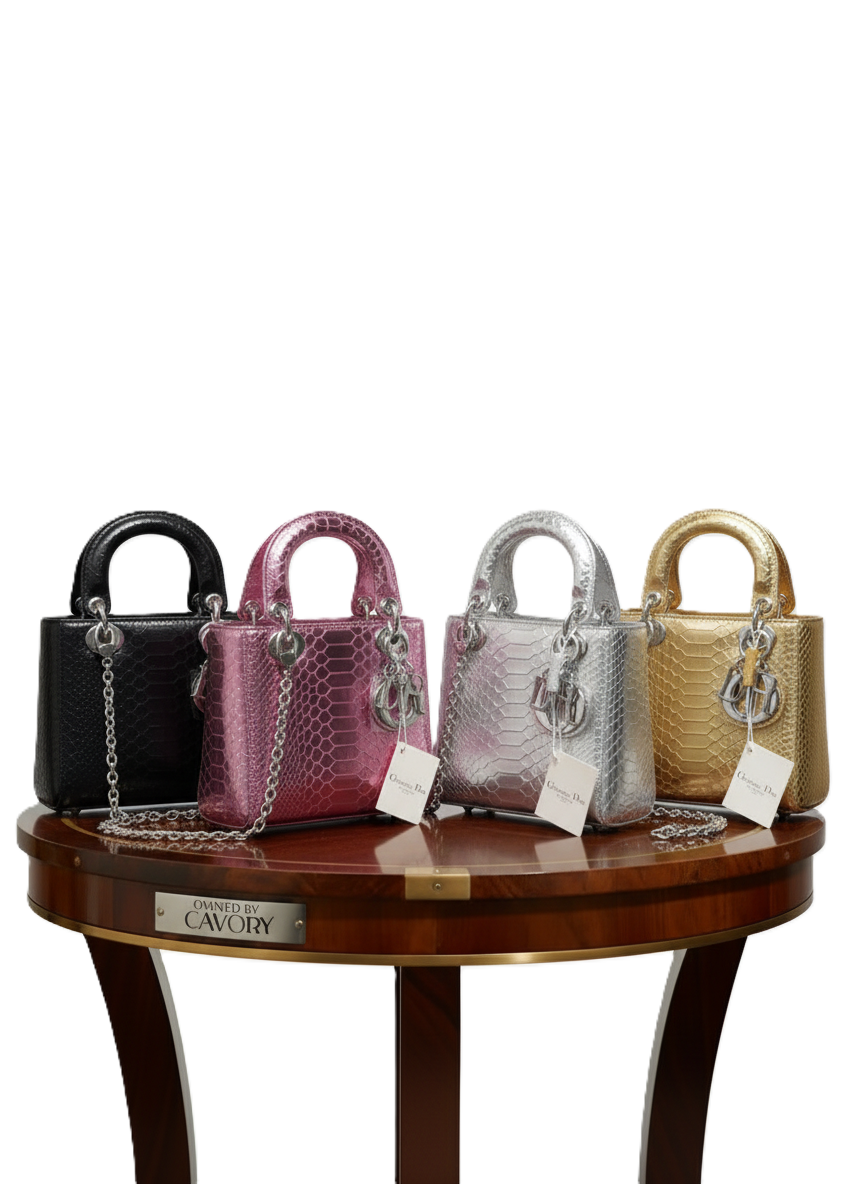 Dior Lady Crocodile Bag