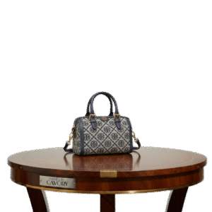 Tory Burch Monogram Canvas Duffle Bag