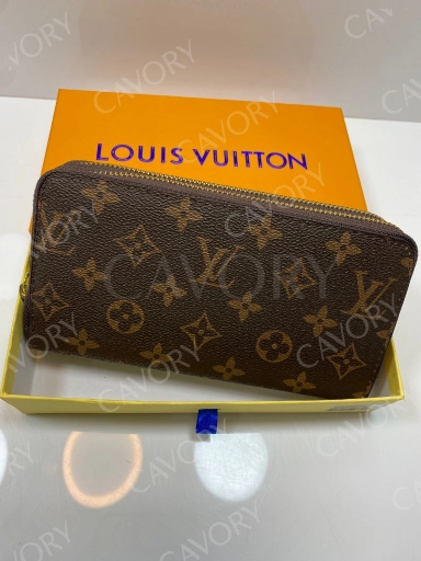 Louis Vuitton Double Zip Monogram Wallet