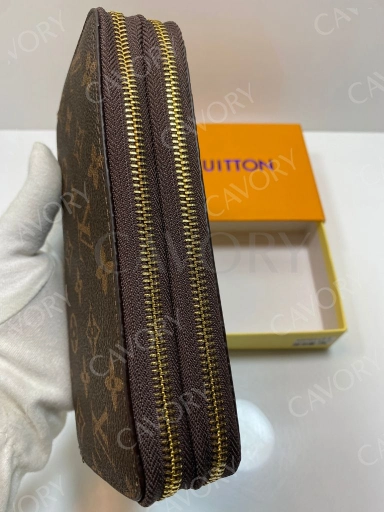 Louis Vuitton Double Zip Monogram Wallet