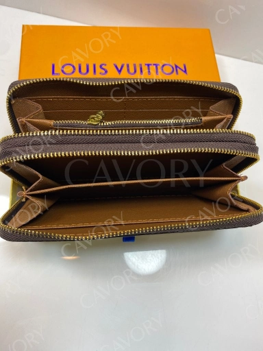 Louis Vuitton Double Zip Monogram Wallet