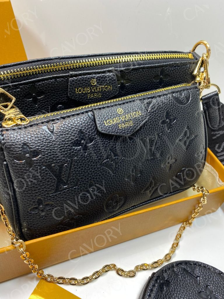 LV Monogram Pouchette Bag