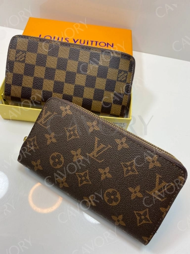 Louis Vuitton Double Zip Monogram Wallet