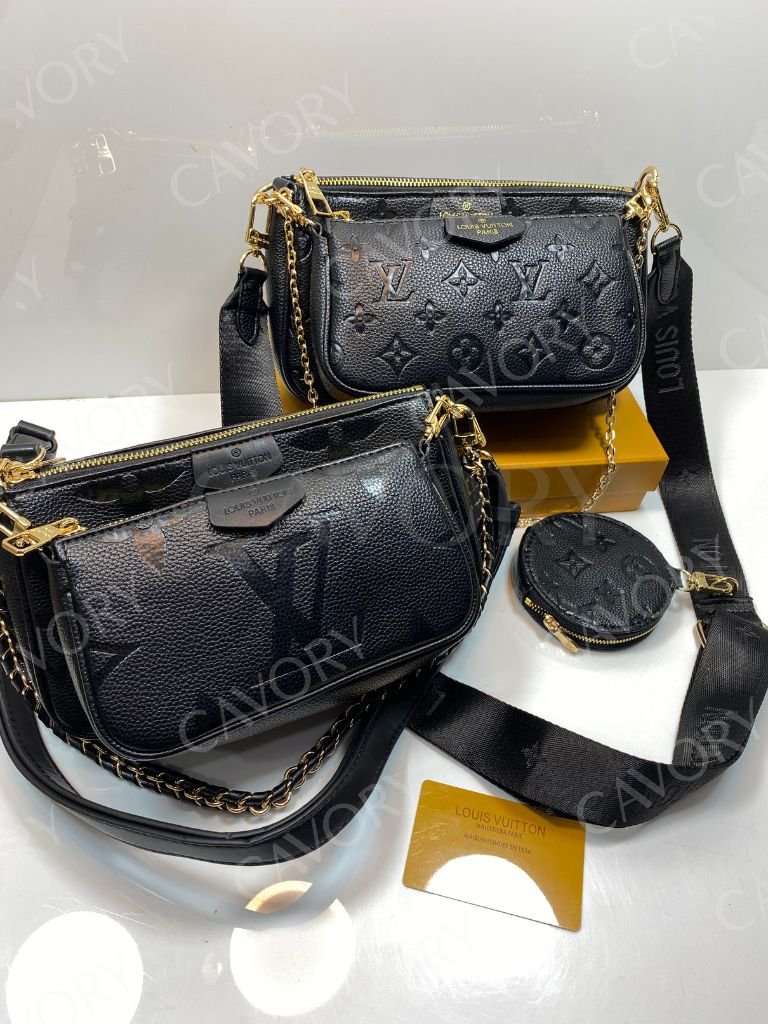 LV Monogram Pouchette Bag