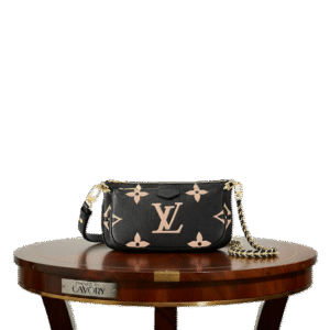 Louis Vuitton 3-in-1 Crossbody Pochette Bag – Black Giant Monogram