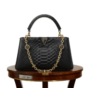 Louis Vuitton Capucines MM Python Skin Bag