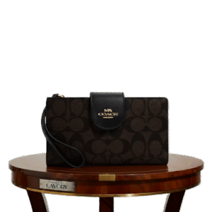 Coach Signature Flap Wallet