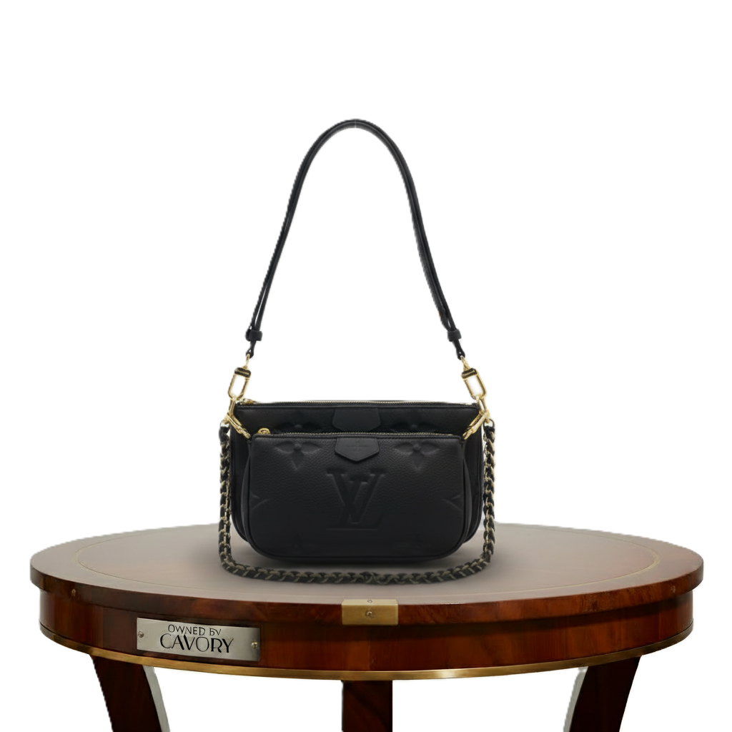 LV Monogram Pouchette Bag