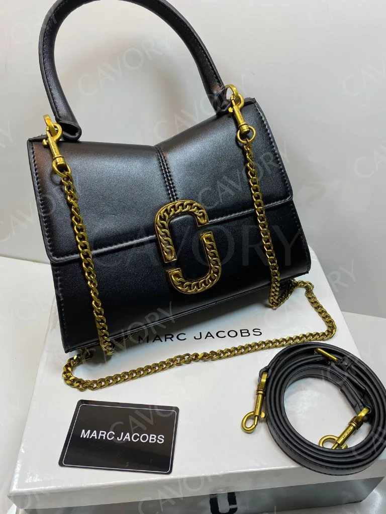 Marc Jacobs The St. Marc Mini Top Handle Bag – Shoulder & Crossbody Bag