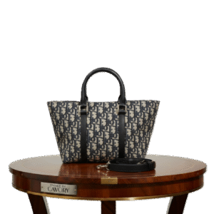 Dior Oblique Canvas Small Tote Bag