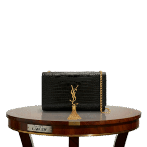 YSL Monogram Shoulder Tassel Bag