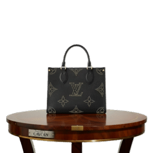 Louis Vuitton Onthego PM Tote – Monogram Empreinte Pu Leather Bag