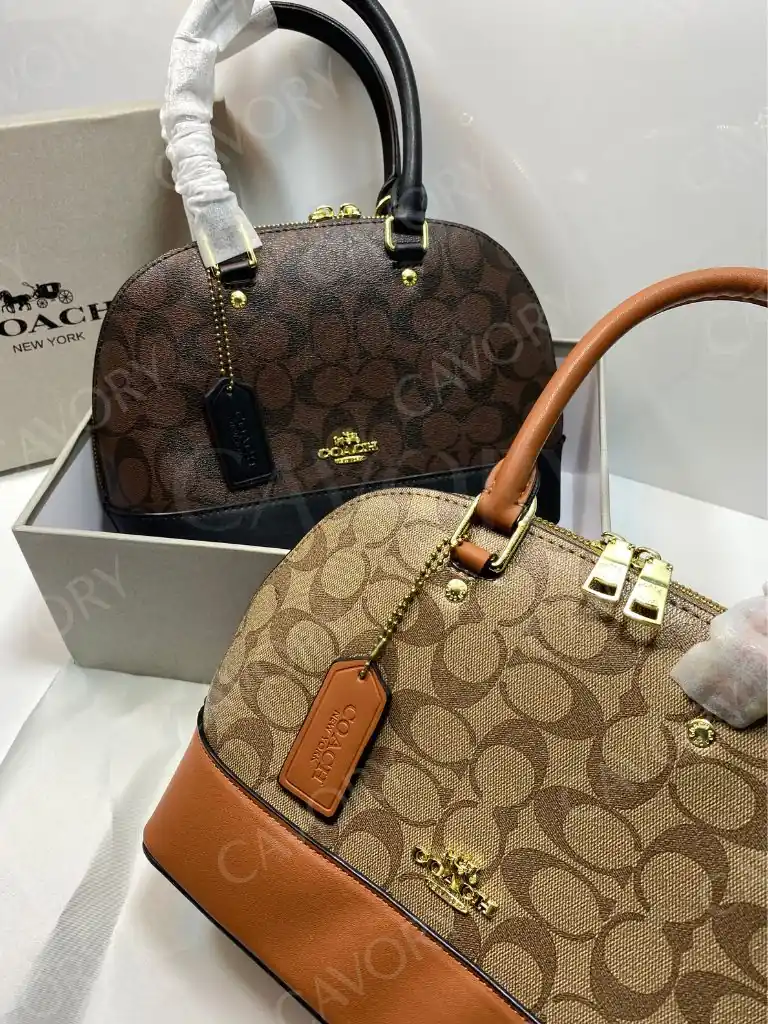 Coach Alma Signature Handbag
