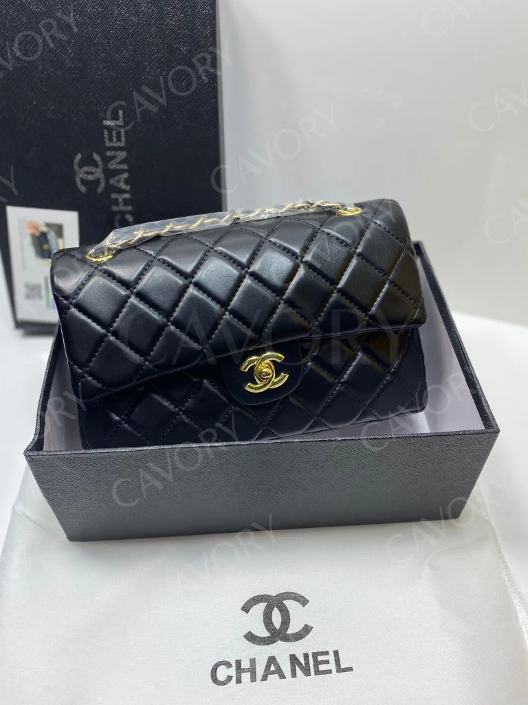 Chanel Classic Flap Bag – Quilted Leather with Gold-Tone Hardware