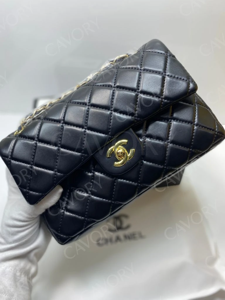 Chanel Classic Flap Bag – Quilted Leather with Gold-Tone Hardware