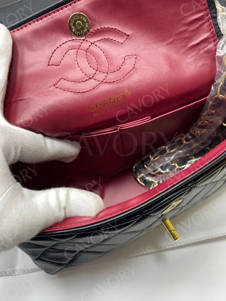 Chanel Classic Flap Bag – Quilted Leather with Gold-Tone Hardware