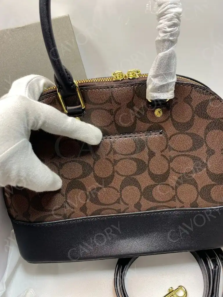 Coach Alma Signature Handbag