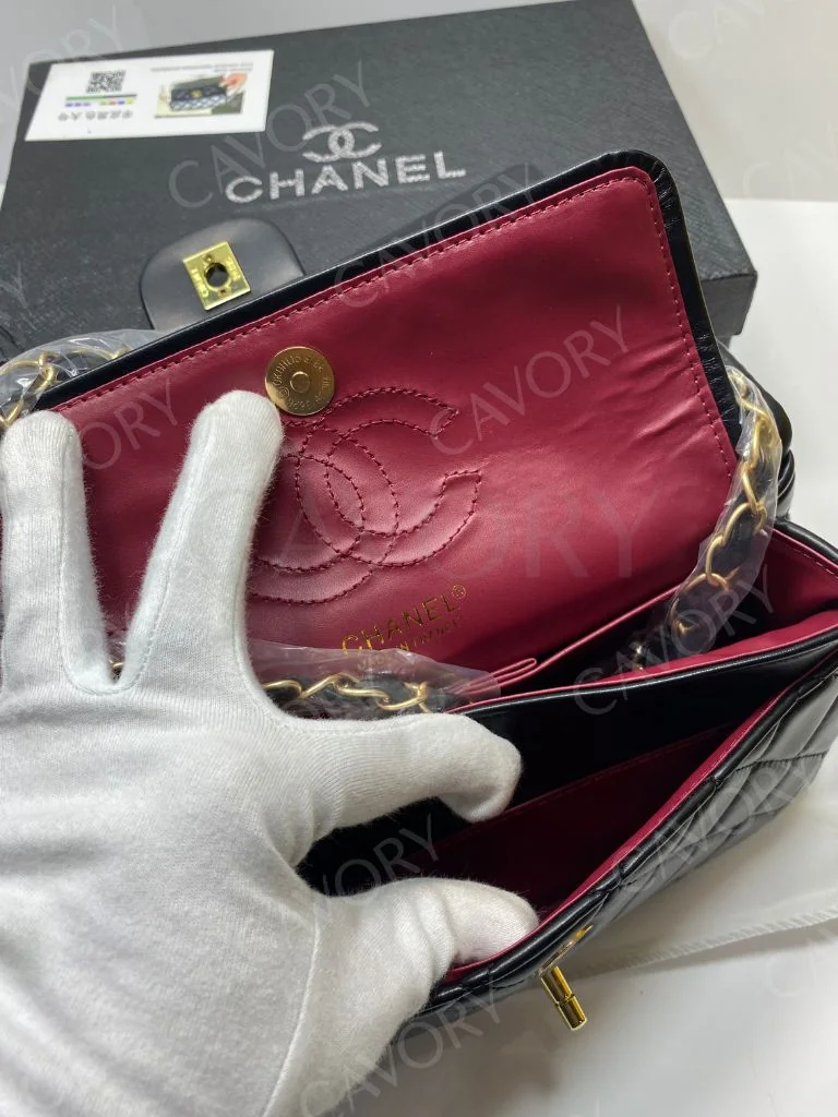 Chanel Classic Flap Bag – Quilted Leather with Gold-Tone Hardware