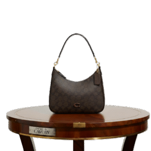 Coach Signature Jacquard Shoulder Bag