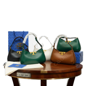 Tory Burch Shoulder Bag with Gold Logo