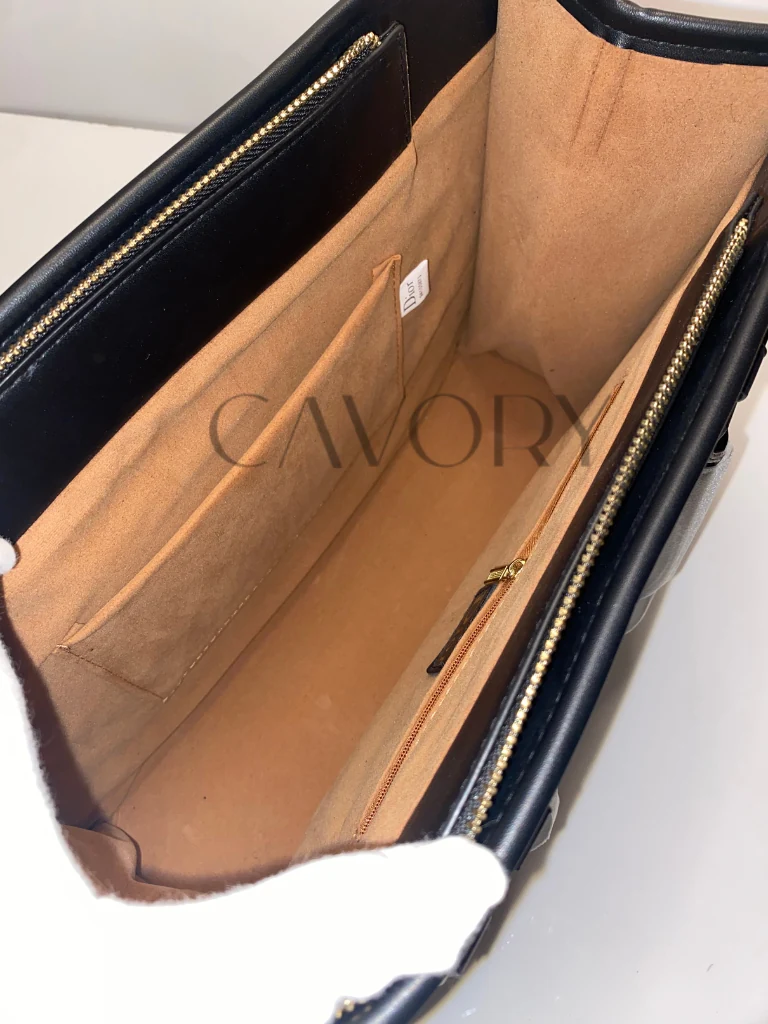 Dior Oblique Pattern Canvas Tote Bag