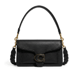 Coach Tabby Shoulder Bag 26 with Braided Leather Trim