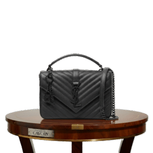 Saint Laurent Monogram Matelassé Quilted Bag Black Hardware
