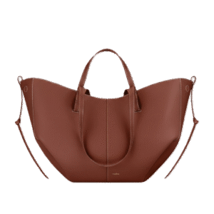Polène Cyme Textured Leather Tote
